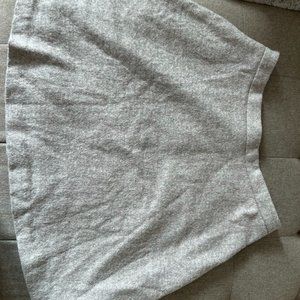 wool a-line skirt